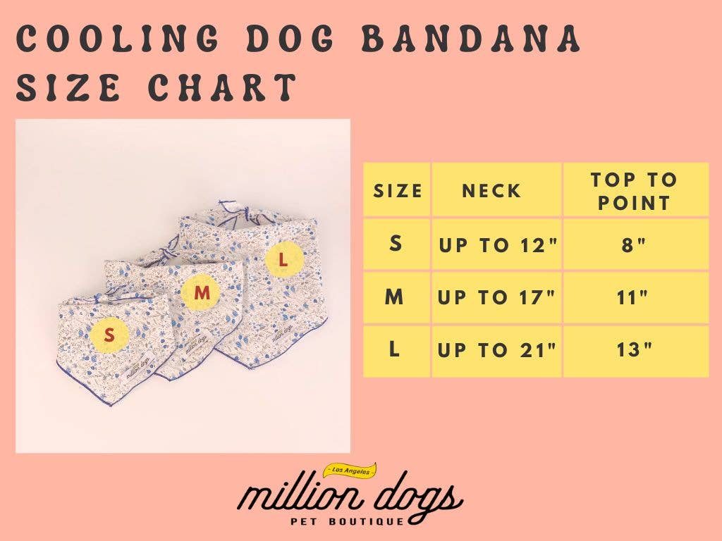 Cooling Dog Bandana - I'm the Sealiest