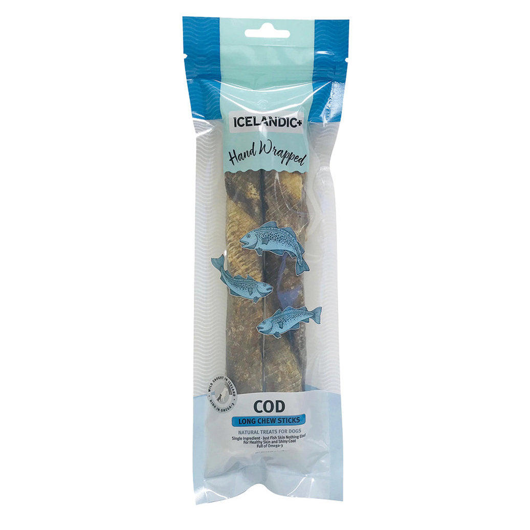 Icelandic Cod Skin 10" 2 pack