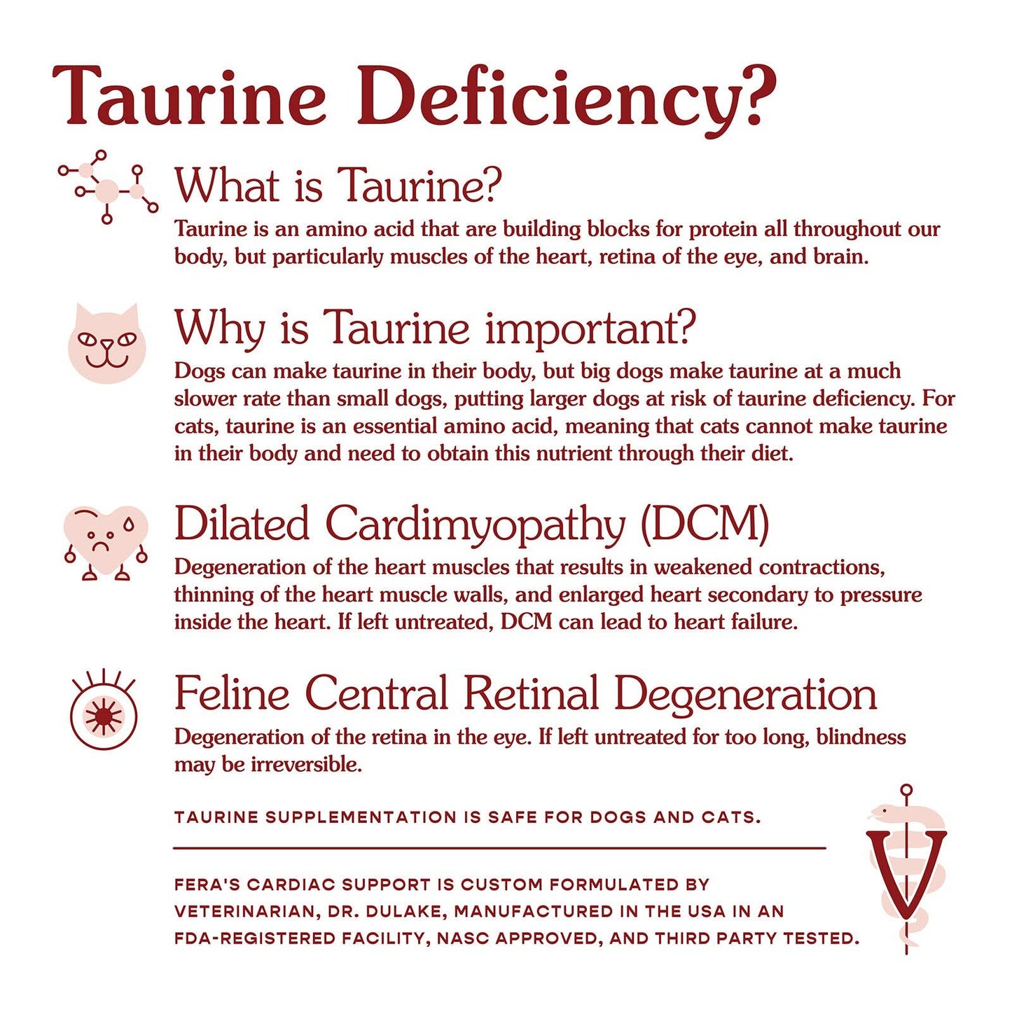 Fera Pets Cardiac Support for Dogs and Cats