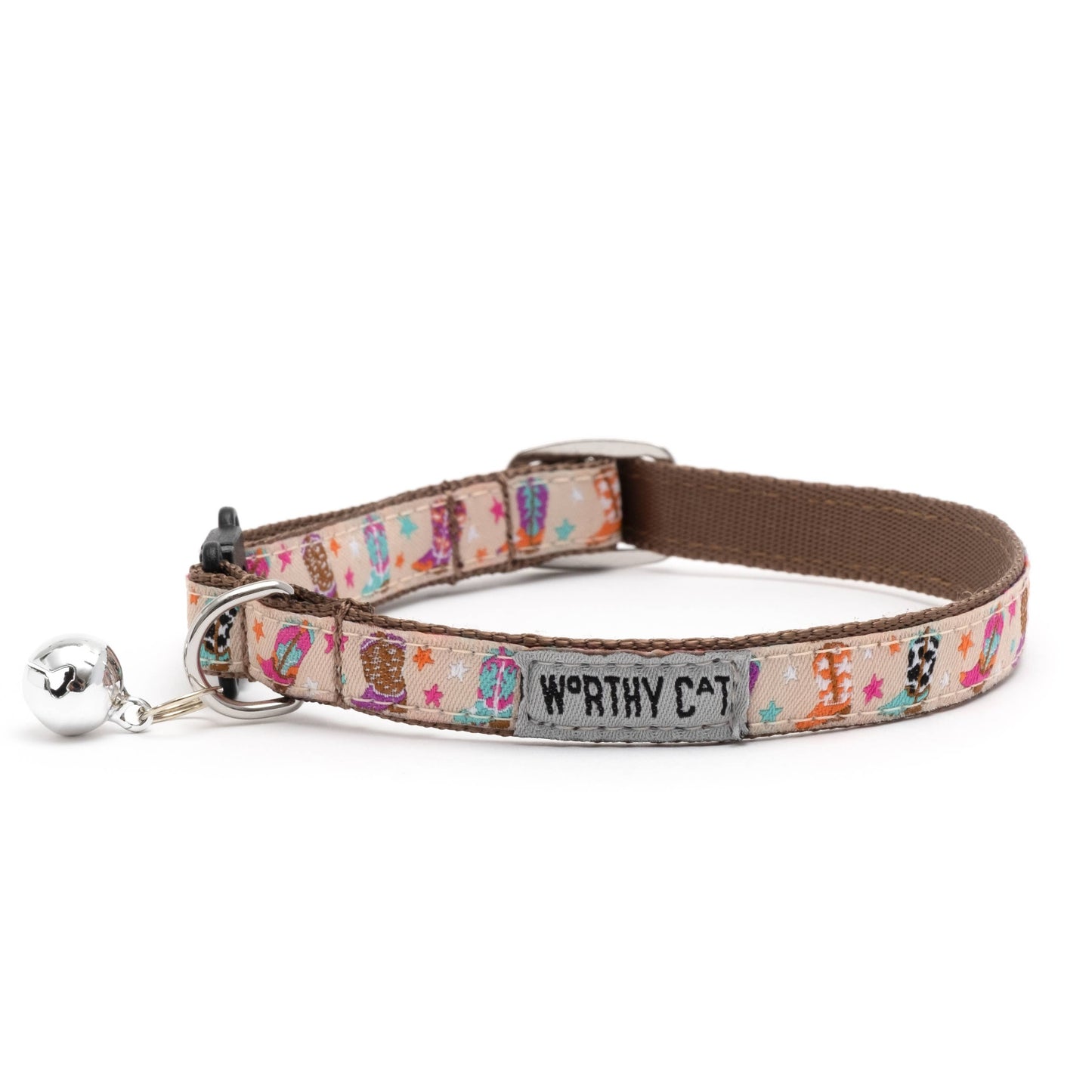 Wild Wild West Cat Collar: Beige
