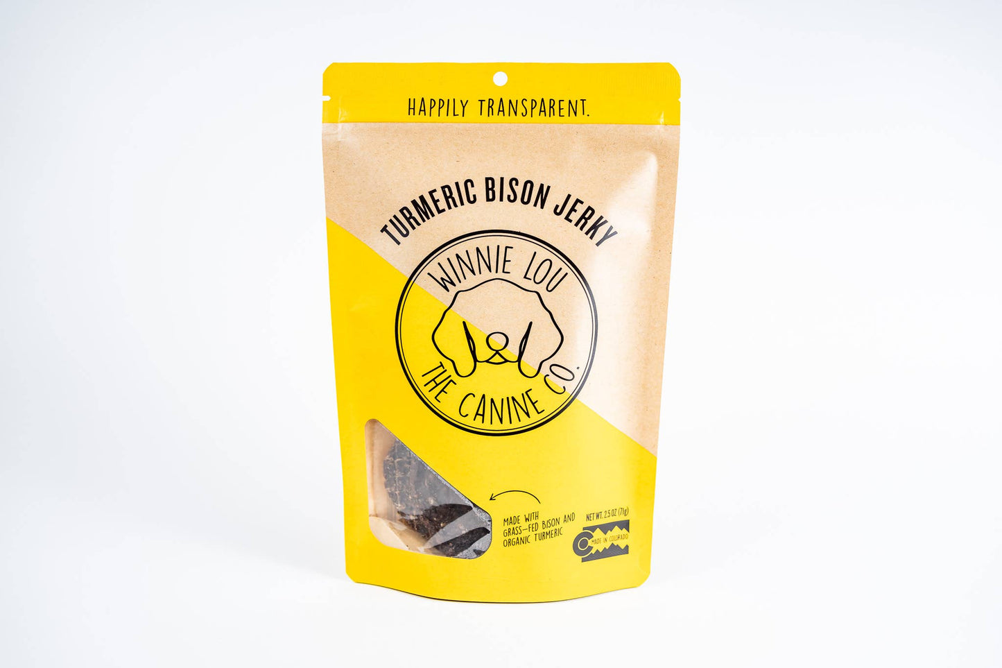Winnie Lou Turmeric Bison Jerky