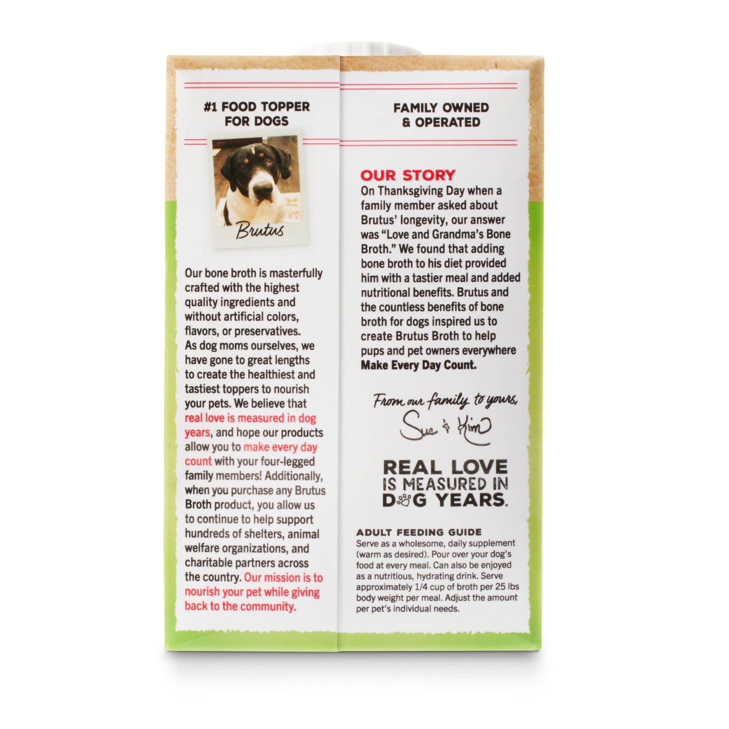 Mini Brutus Broth Skin & Coat Vegetarian Bone Broth