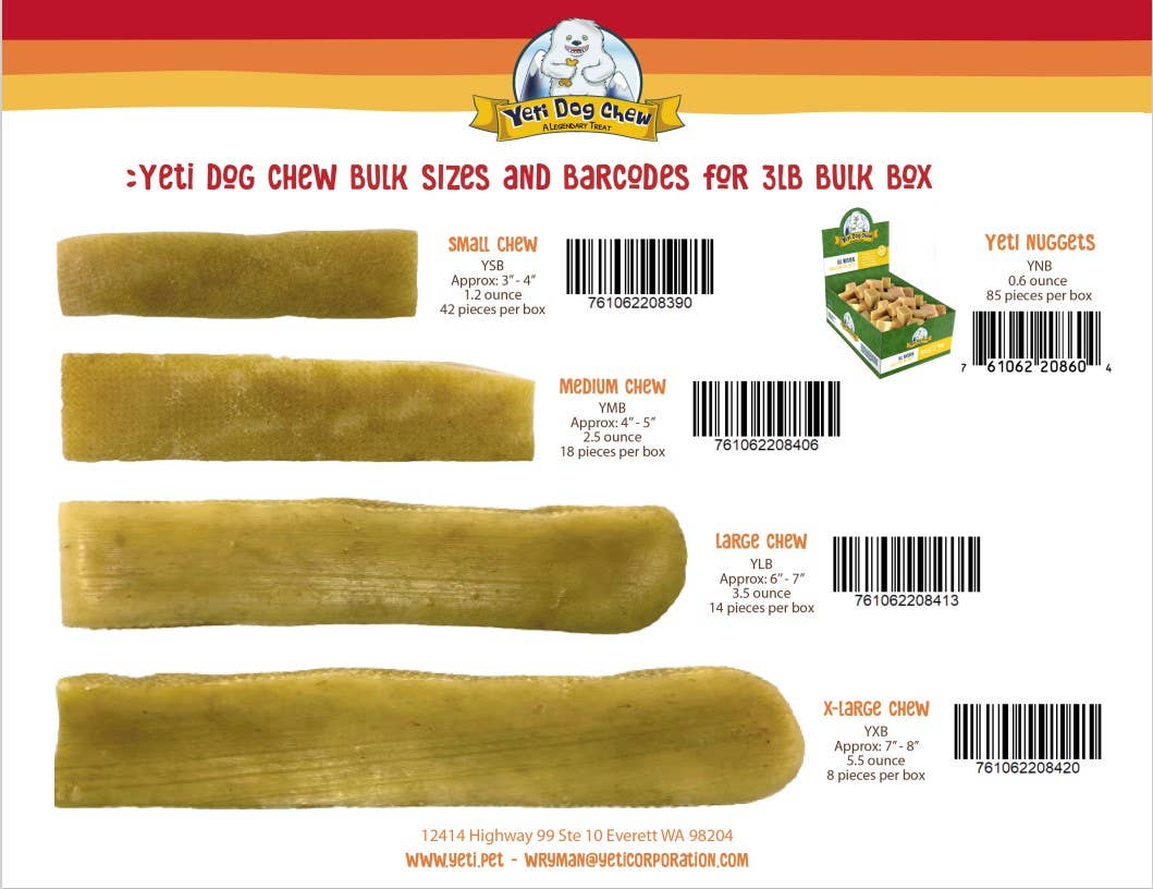 Yeti Medium Yak Chew