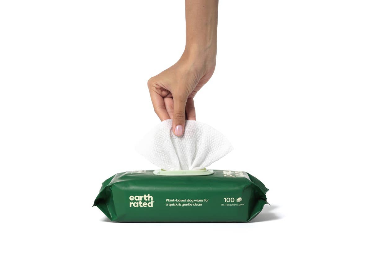 Earth Rated Grooming Wipes