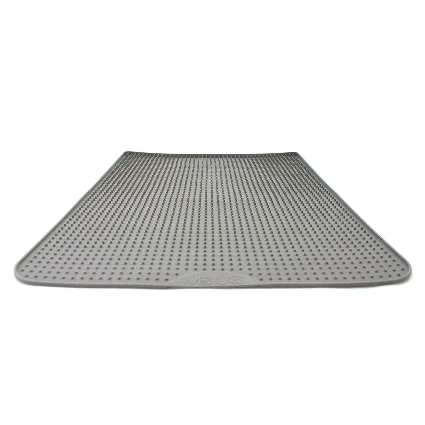 Messy Cats Silicone Litter Mat Grey