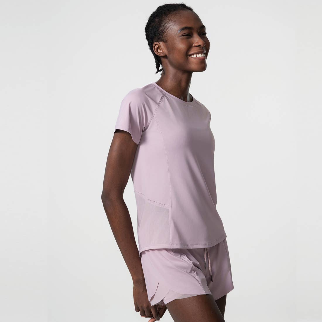 Loose Breathable Yoga Wear Sport Breathable T-Shirt: Pink