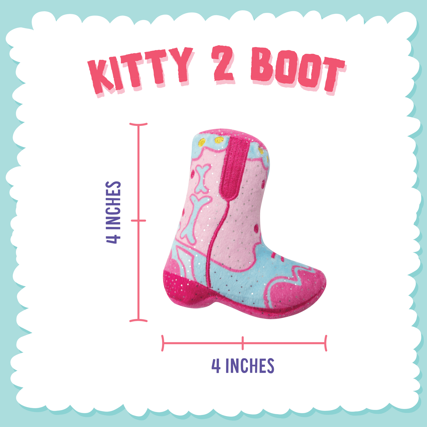 Kitty Boot with Catnip