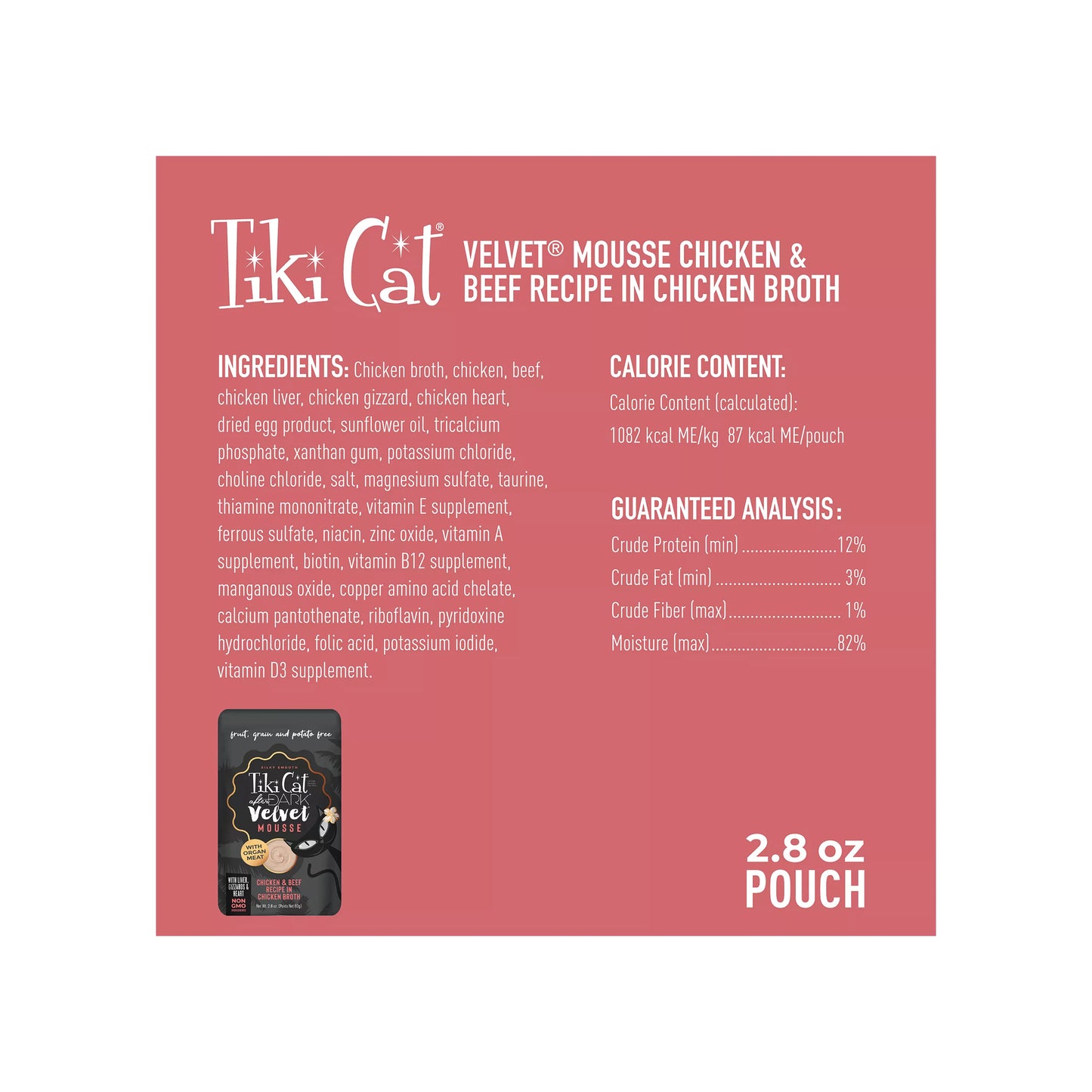 Tiki Cat Velvet Mousse