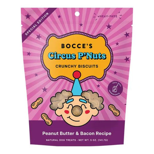 Bocce's Circus P'Nuts Crunchy Dog Treats