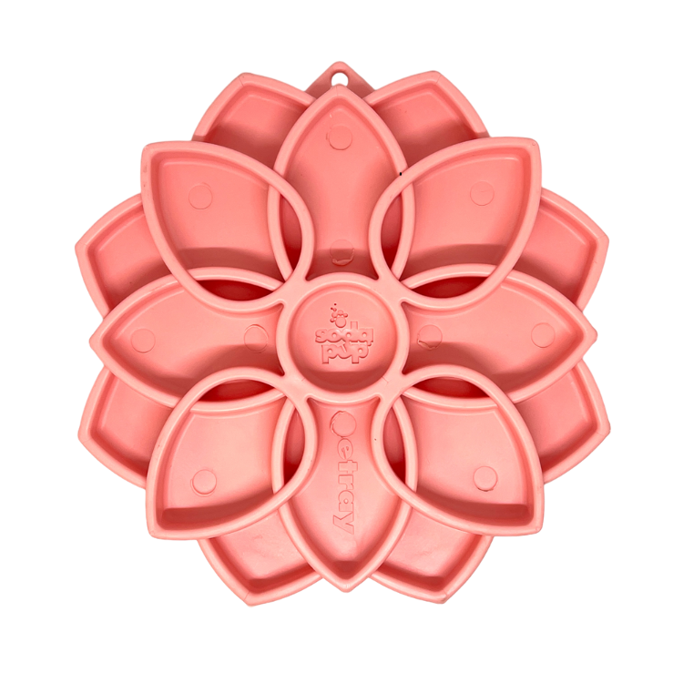 Mandala "Softie" eTray Enrichment Tray for Dogs: Light Green