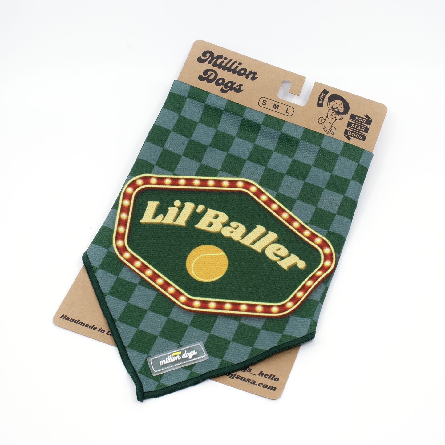 Dog Bandana - Lil' Baller