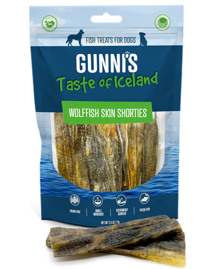Gunni's Wolffish Skin Shorties- 2.5 oz