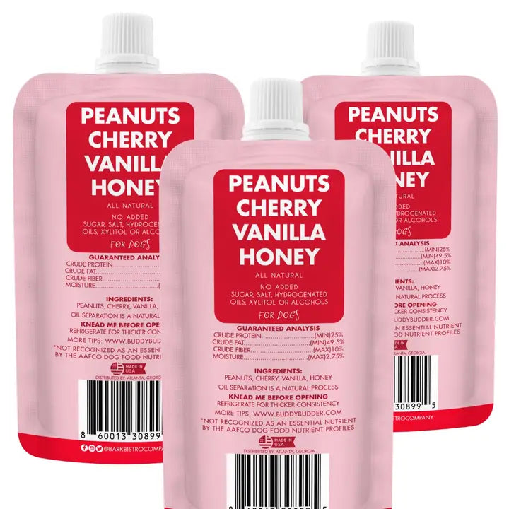 Dog Peanut Butter: Cherry Pie Pouch