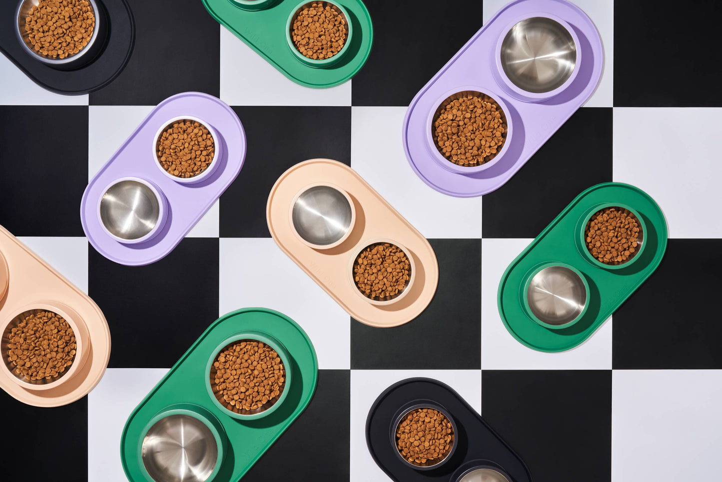 Wild One Silicon Bowl Placemat: Tan