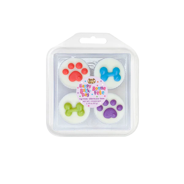 Peanut Butter Flavoured Treat Cups Dog Birthday Treat