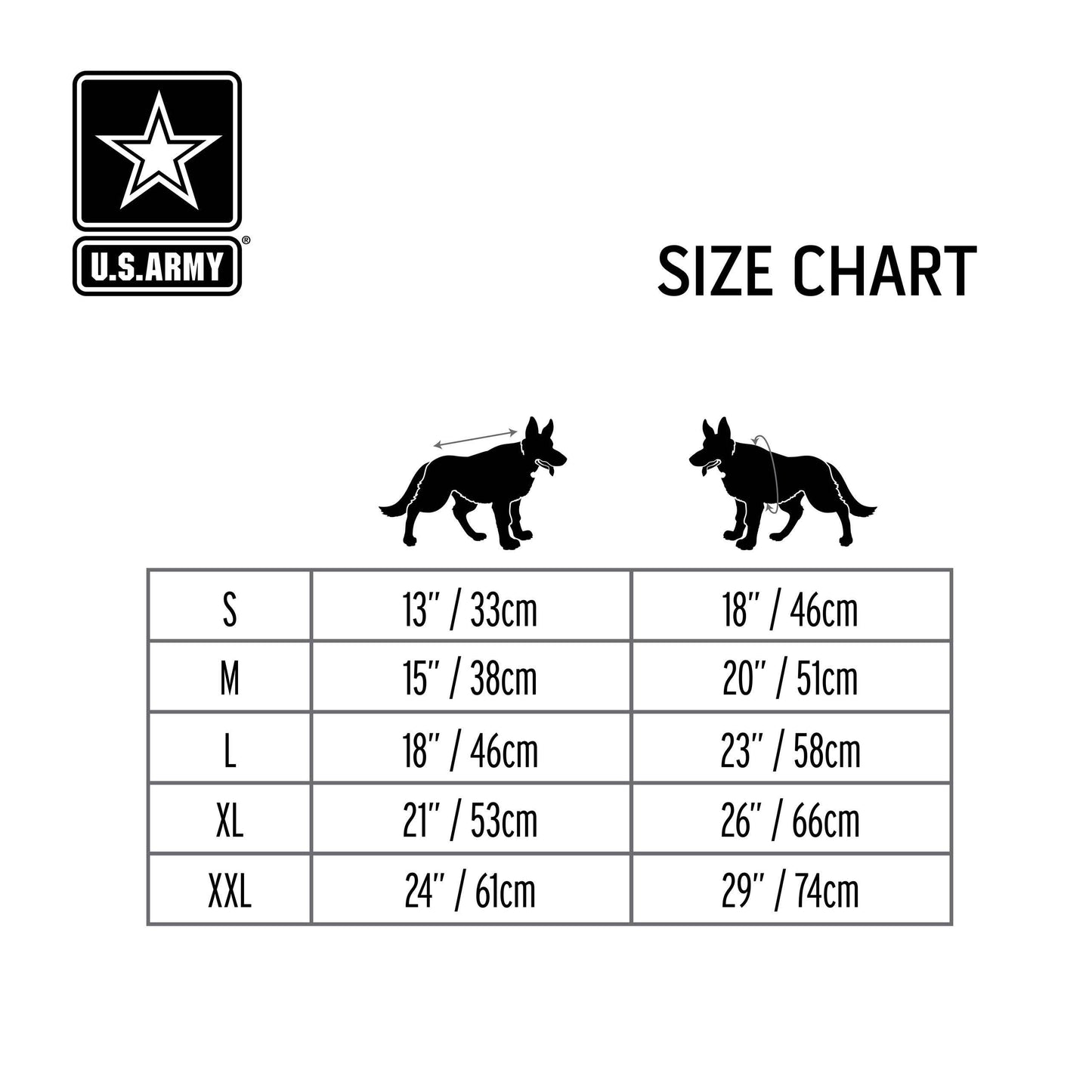 US Army Packable Dog Raincoat - Camo: Medium