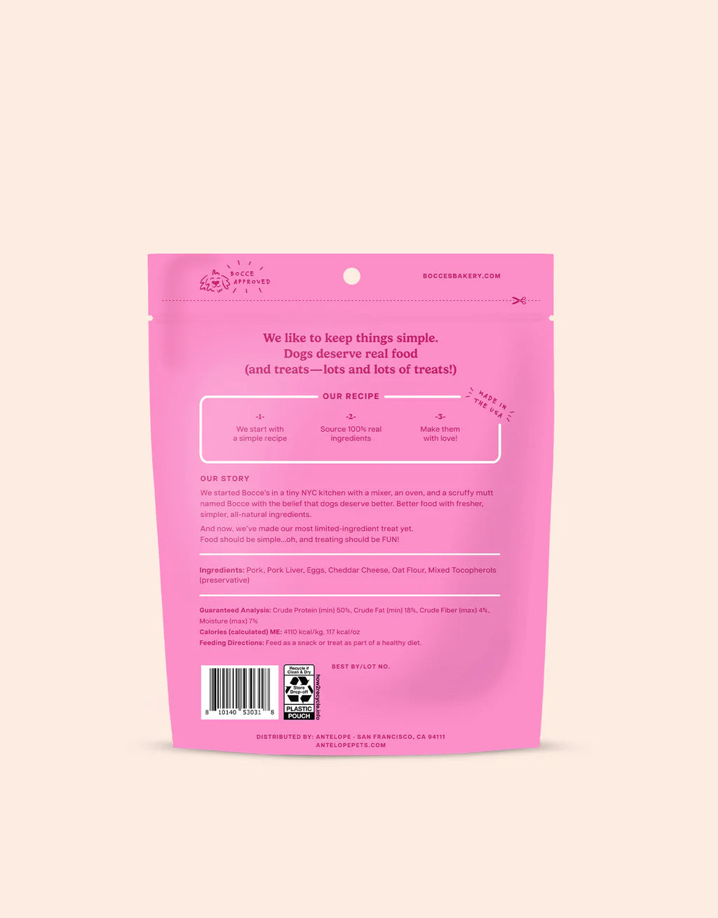 Bac'n Egg & Cheese Freeze-Dried Dog Treats