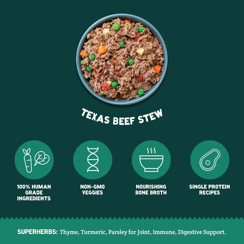 A Pup Above - Beef Stew Frozen Gently Cooked