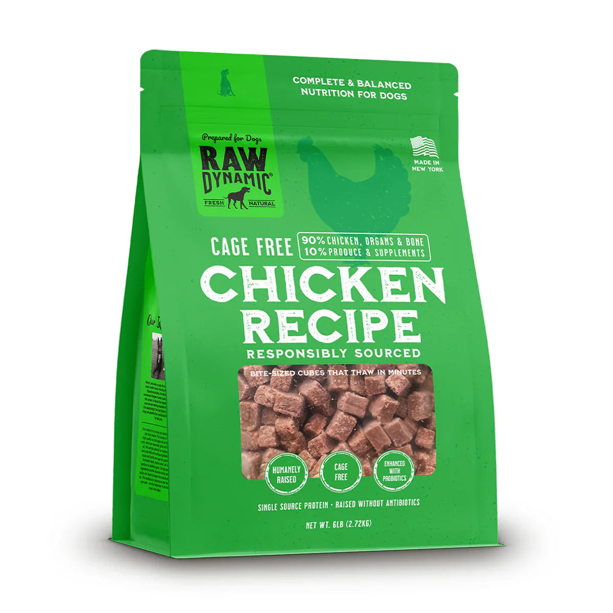 Raw Dynamic Raw Dog Food 3lb