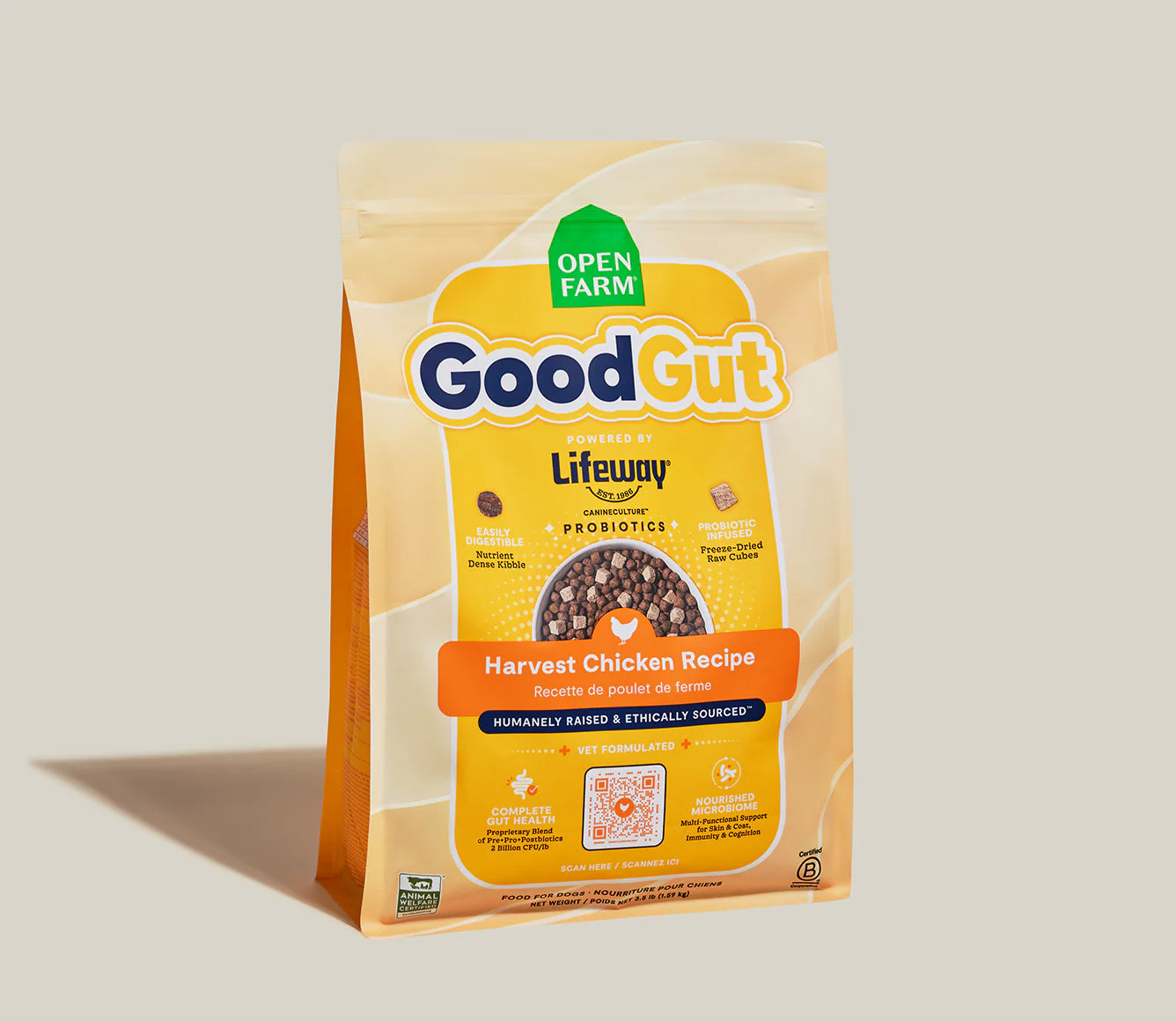 Open Farm GoodGut Harvest Chicken Dog Kibble