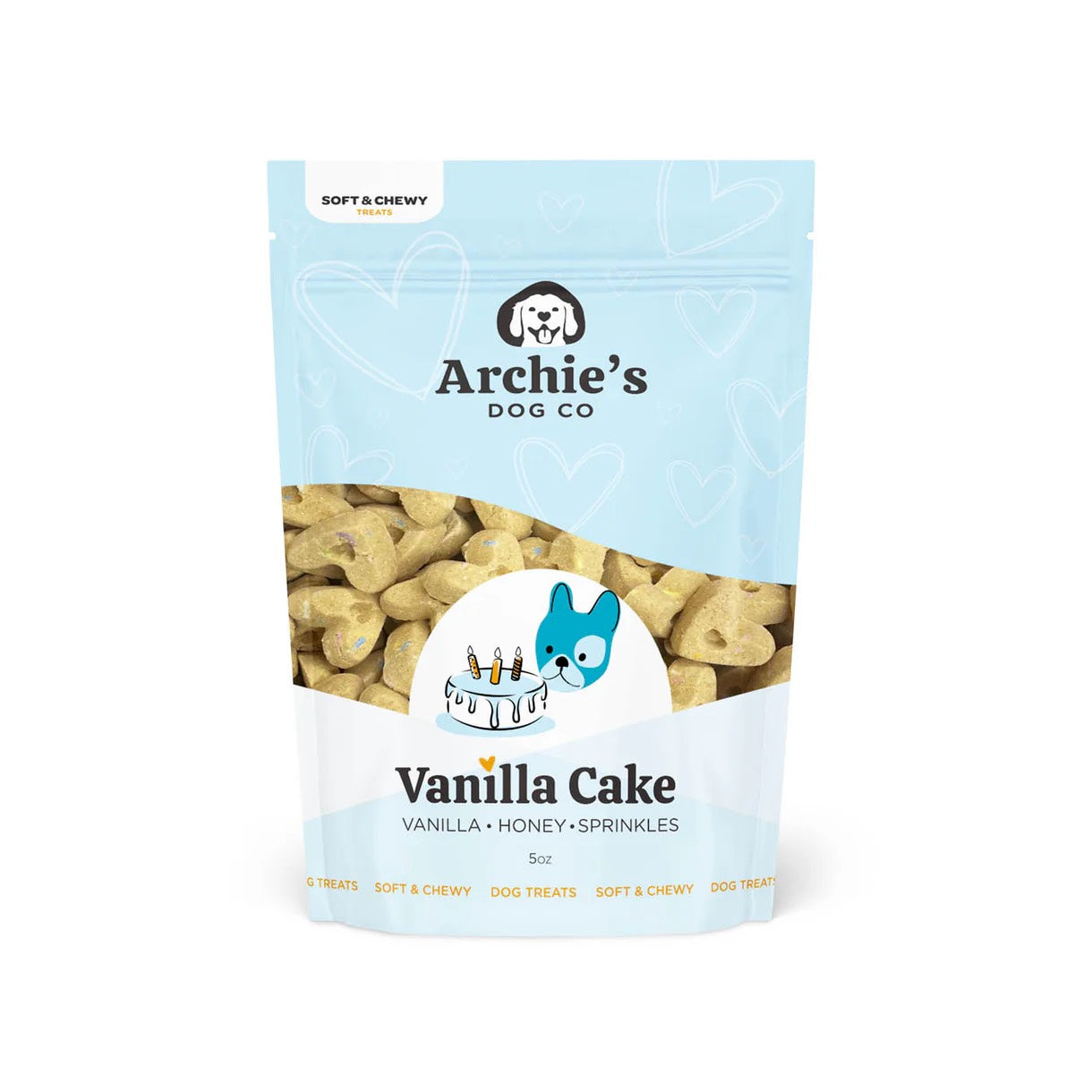 Archie's Vanilla Cake Dog Treats