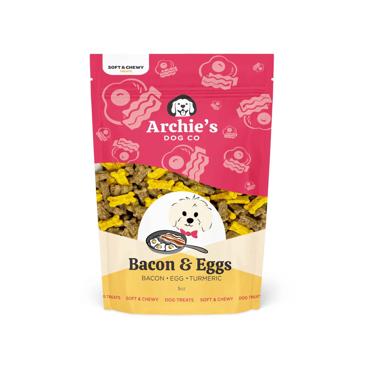 Archie's Bacon & Eggs Dog Treas