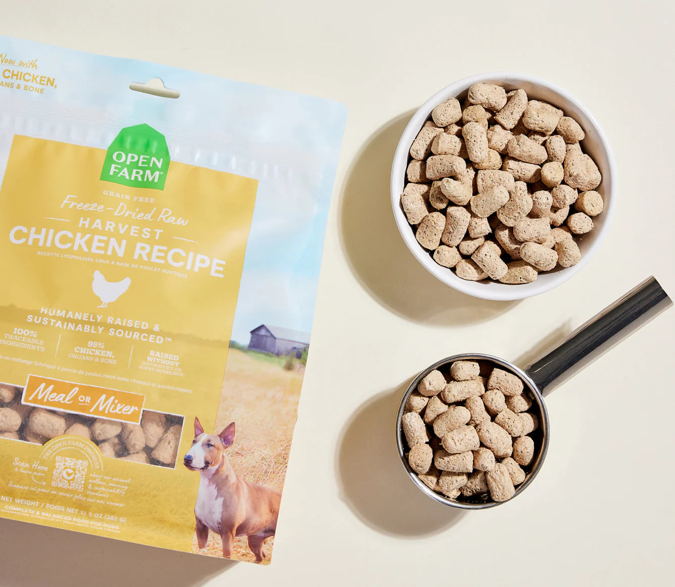 Open Farm Freeze Dried Morsels: 3.5 oz