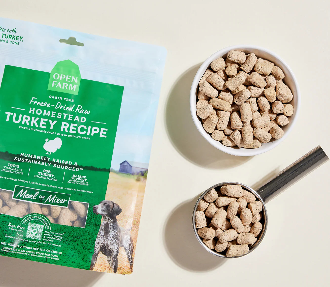 Open Farm Freeze Dried Morsels: 3.5 oz
