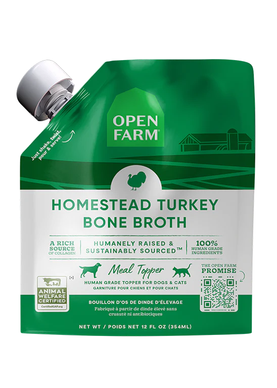 Open Farm Bone Broth For Dogs & Cats