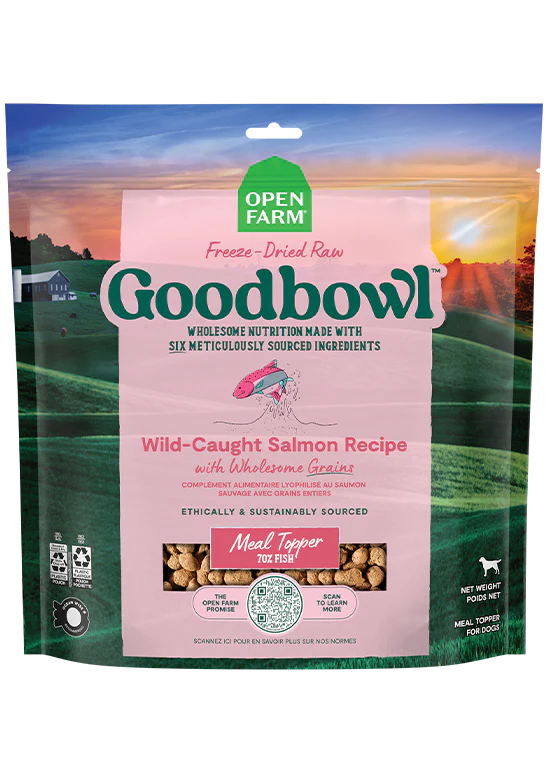Open Farm Freeze Dried good bowl: Salmon