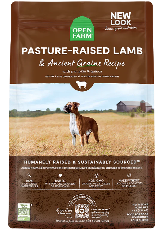 Open Farm Dry Dog Food: Lamb