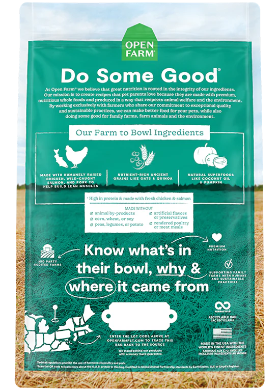 Open Farm Puppy Dry Food: Chicken