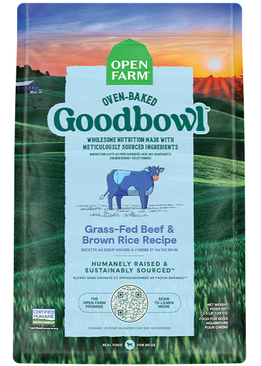 Open Farm Goodbowl Dry Dog Food: Beef & Brown Rice
