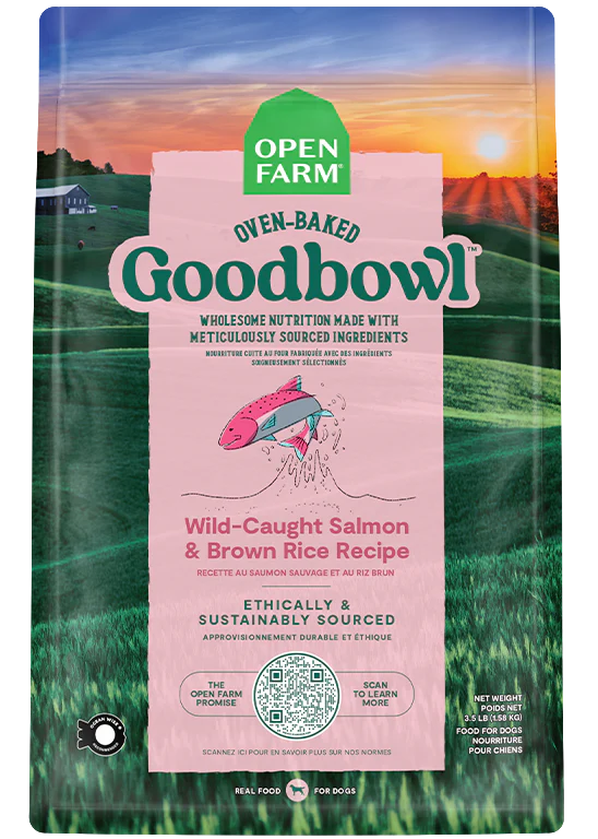 Open Farm Goodbowl Dry Dog Food: Salmon & Brown Rice