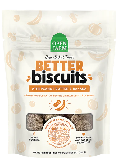 Open Farm Better Biscuits Dog Treat