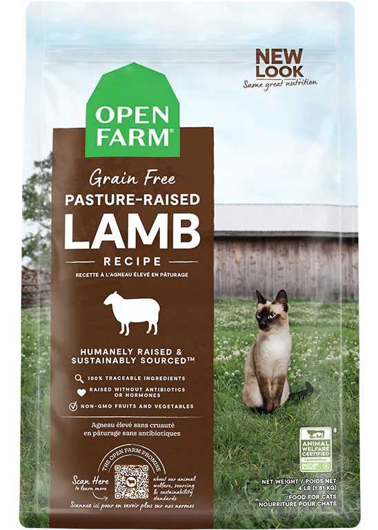 Open Farm Cat Grain Free Dry Food: Lamb