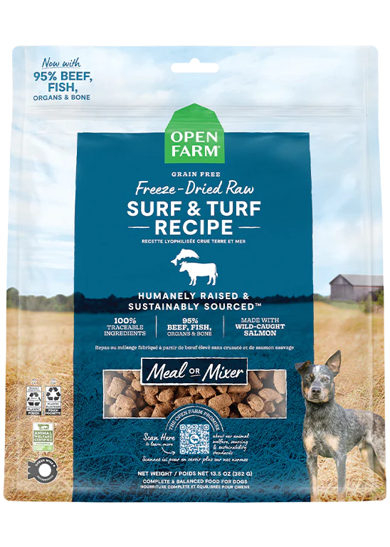 Open Farm Freeze Dried Raw