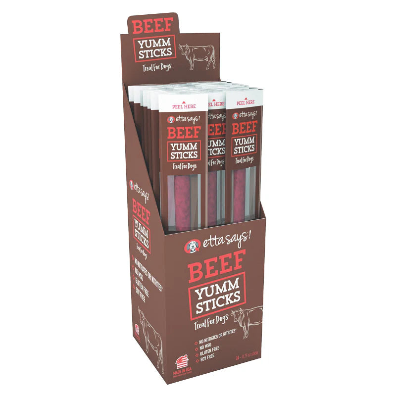 Etta Says! Beef Yumm Sticks Dog Chew
