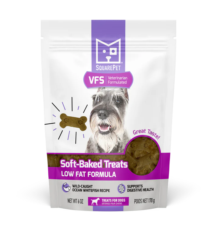 SquarePet Low Fat Baked Dog Treat 6oz