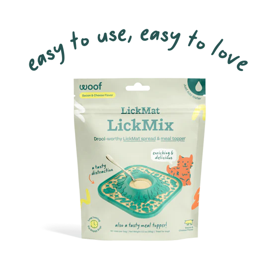 Woof LickMix: Bacon & Cheese
