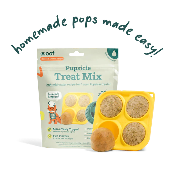 Woof Pupscicle Mix: Bacon & Cheese