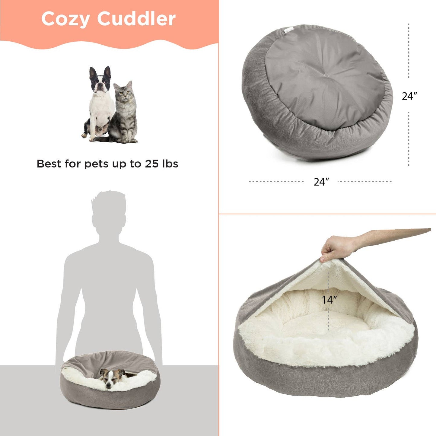 Cozy Cuddler Bed