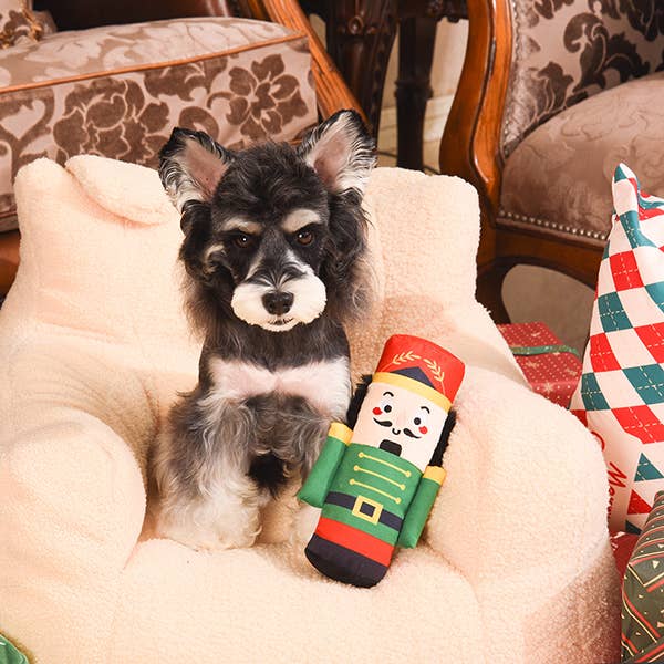 HugSmart Pet - Happy Woofmas | Nutcracker - Dog Plush Toy