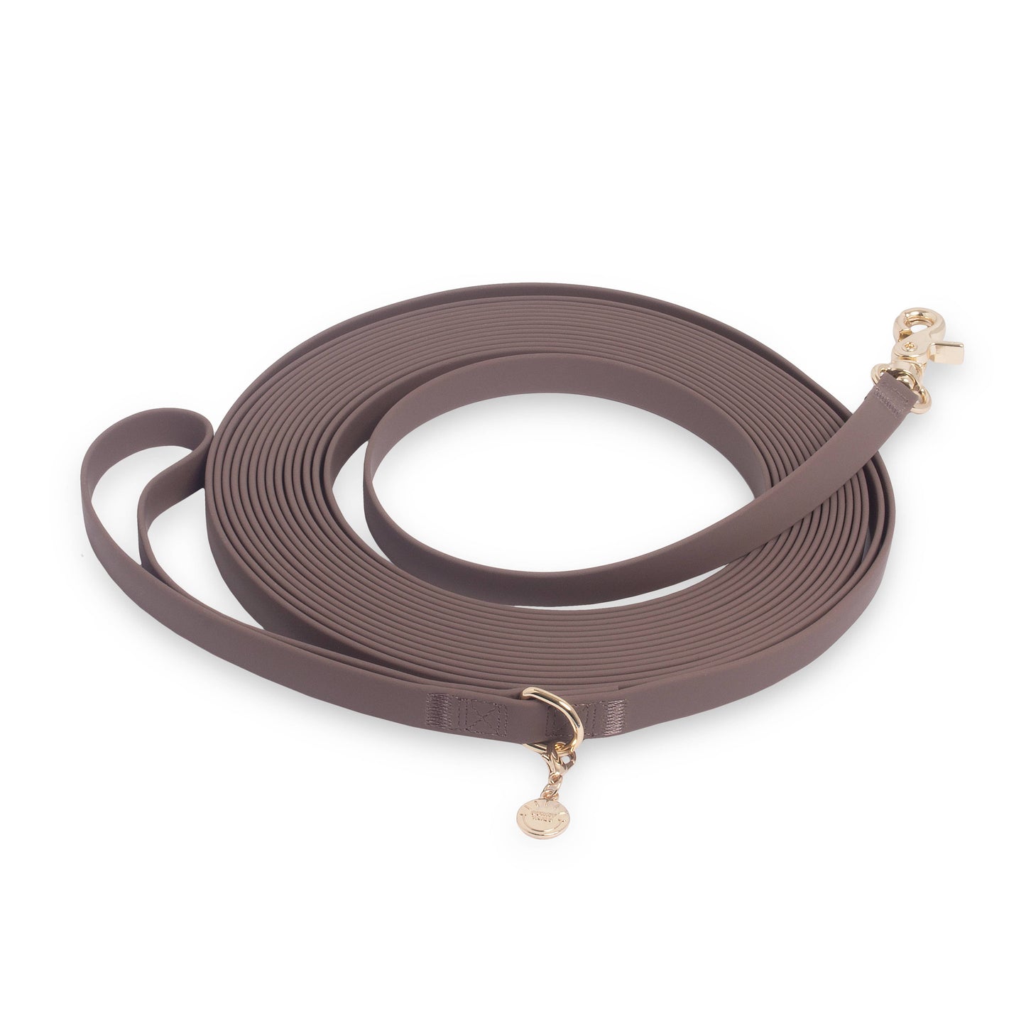 Espresso Brown Waterproof Cloud 30 Ft Dog Leash