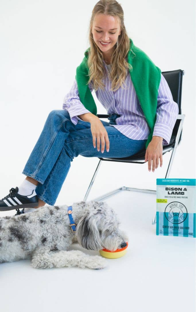 Winnie Lou Gently Air-Dried Dog Food - Bison + Lamb