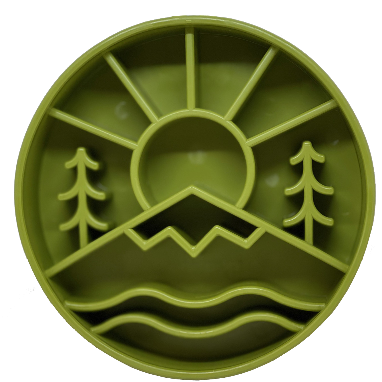 Great Outdoors Slow Feeder Bowl for: Orange