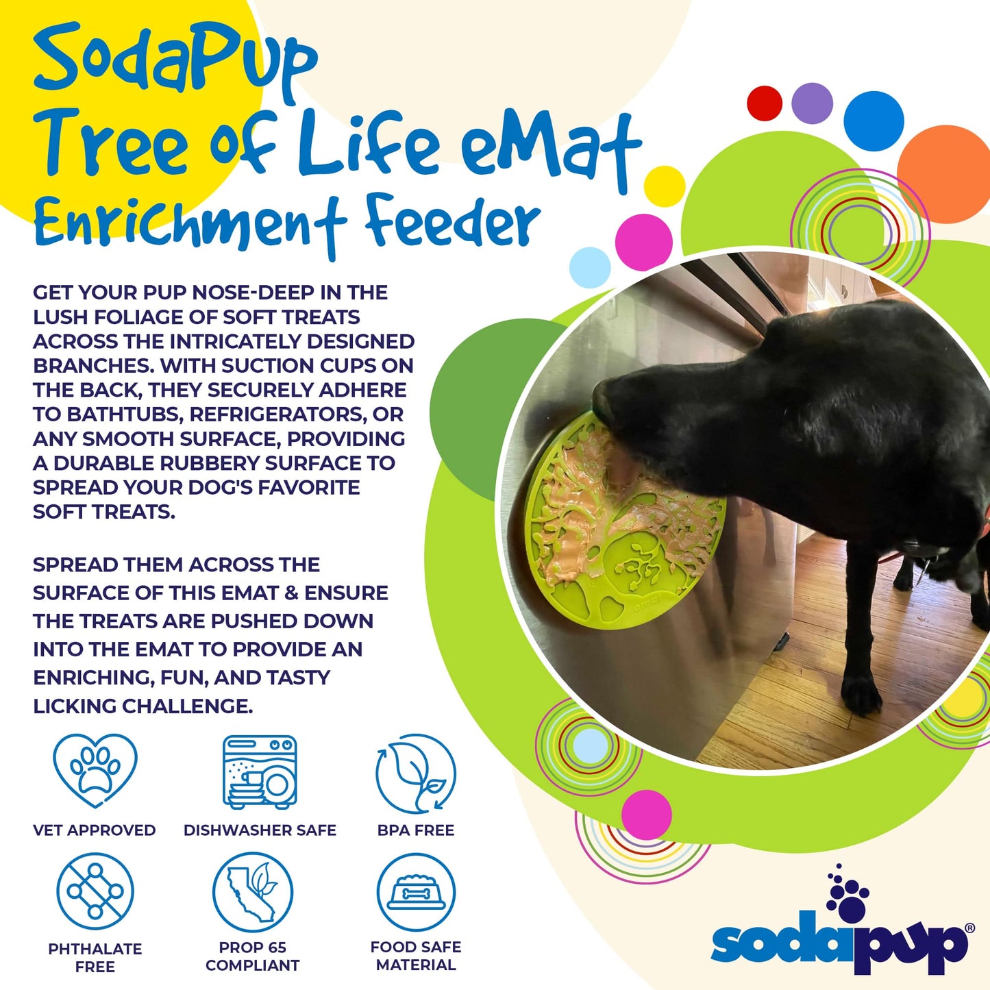 Tree of Life eMat Enrichment Lick Mat