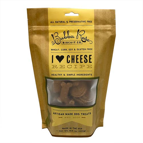 I Heart Cheese Biscuit Dog Treats