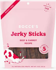 Bocce's Grazer Jerky Sticks: Beef