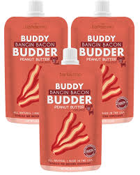 Dog Peanut Butter, Bangin Bacon Buddy Budder